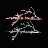 Antlers branch alloy side folder Princess clip Hair Accessories wholesale Wedding Jewelry