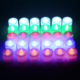 LED Balloon Battery operated led candle lamp multicolor color flame flashing place light in it home wedding ballons