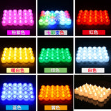 LED Balloon Battery operated led candle lamp multicolor color flame flashing place light in it home wedding ballons