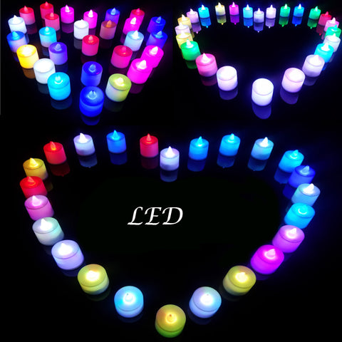 LED Balloon Battery operated led candle lamp multicolor color flame flashing place light in it home wedding ballons