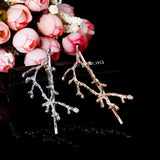 Antlers branch alloy side folder Princess clip Hair Accessories wholesale Wedding Jewelry