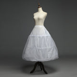 3 Hoops Petticoats for wedding dress Wedding Accessories Free Shipping Crinoline Cheap Underskirt For Ball Gown