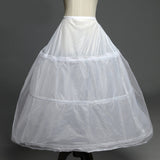 3 Hoops Petticoats for wedding dress Wedding Accessories Free Shipping Crinoline Cheap Underskirt For Ball Gown