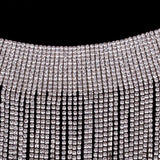 StoneFans Bohemian Statement Big Necklace Chocker Rhinestone Jewelry Fashion Brand Chokers Necklaces for women Christmas Gifts